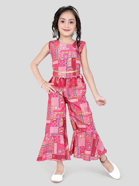 Vibrant Indowestern Two Piece Set