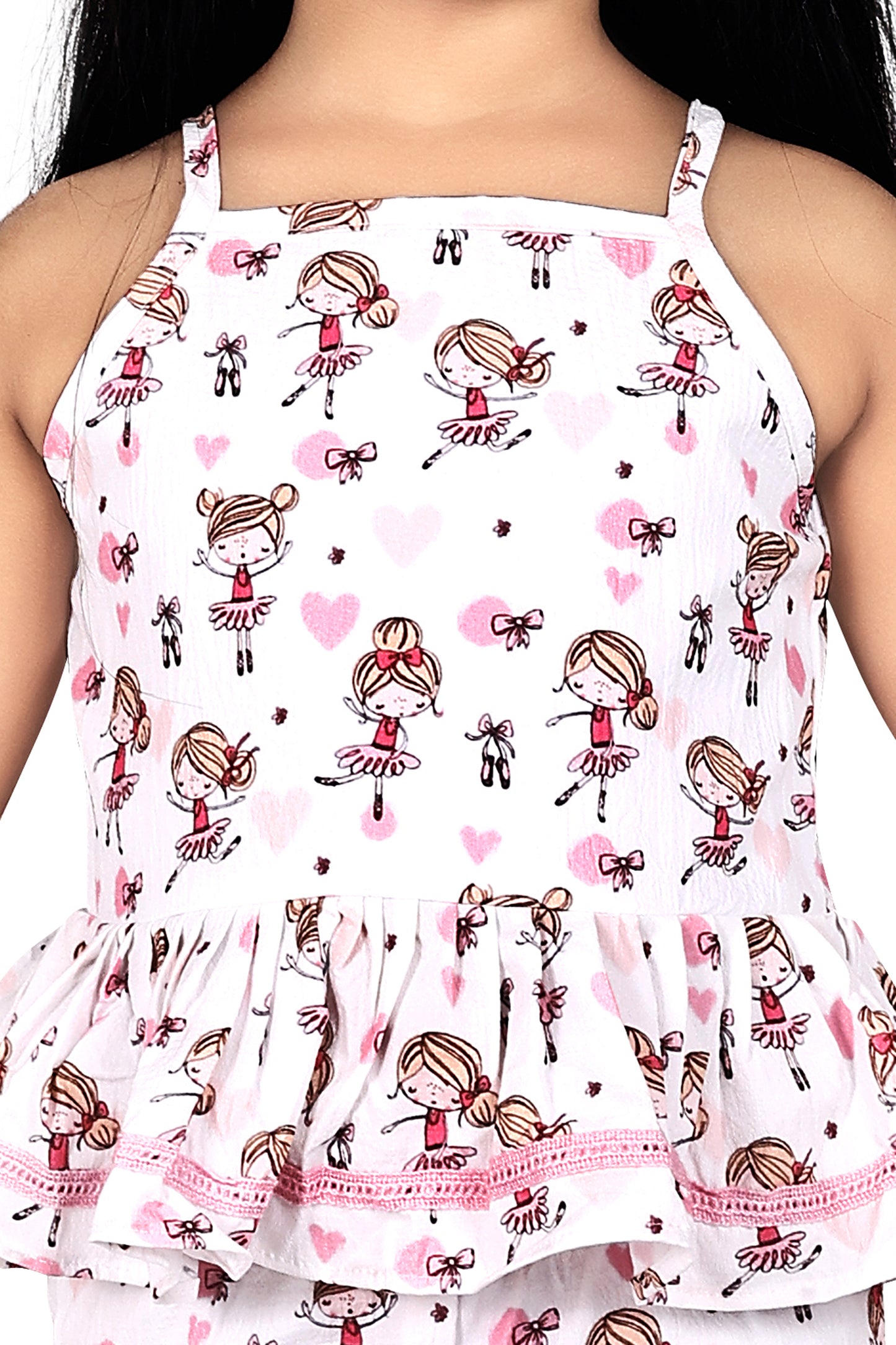 dancing doll print cord set